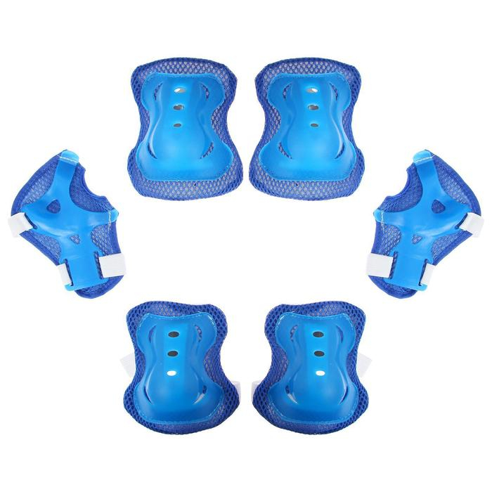 Защита роликовая ONLYTOP, р. S, цвет синий