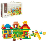 Конструктор «Двухэтажный дом», 2 варианта сборки, 175 деталей Конструктор «Двухэтажный дом», 2 варианта сборки, 175 деталей