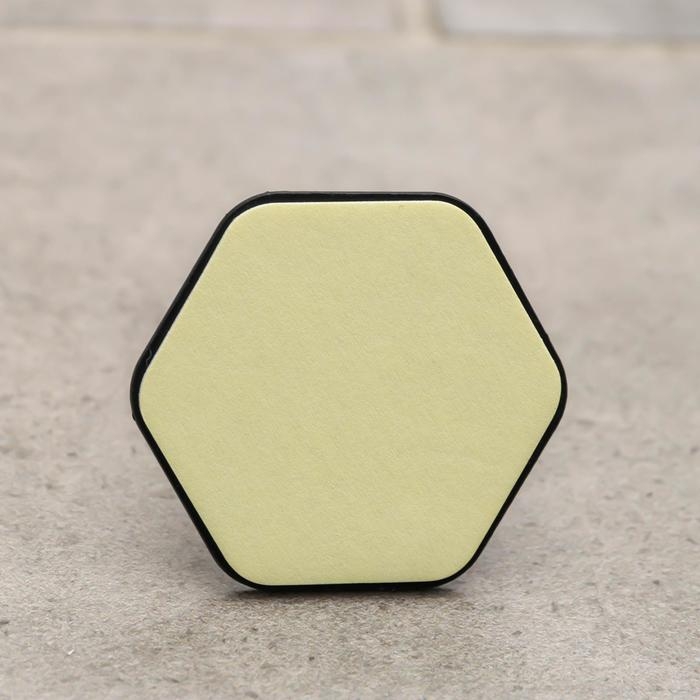 Крючки самоклеящиеся St&ouml;lz &laquo;Шестиугольник&raquo;, 2 шт, цвет чёрный