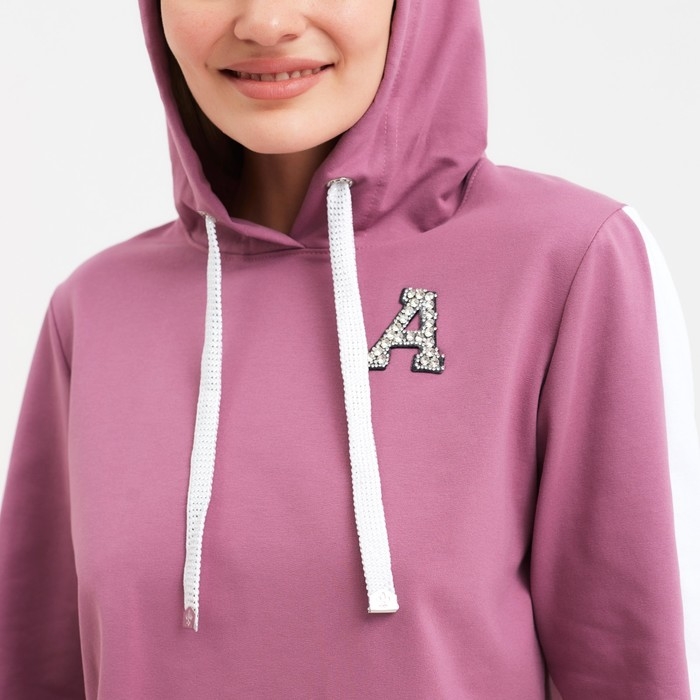 Костюм женский (толстовка/брюки) Шарлотта, цвет сухая роза, размер 54 Костюм женский (толстовка/брюки) Шарлотта, цвет сухая роза, размер 54