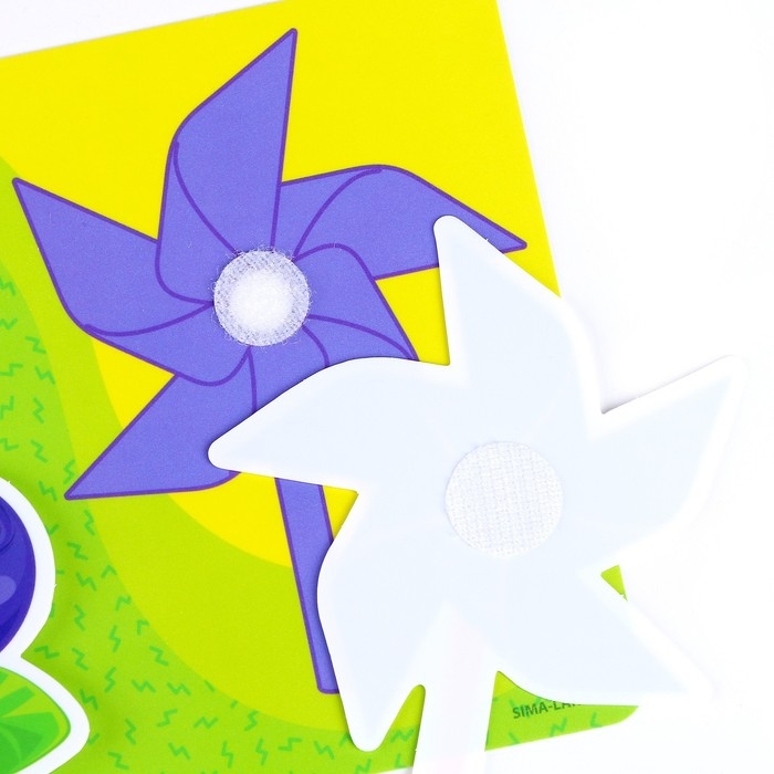 Развивающая игра на липучках «Цвета» Развивающая игра на липучках «Цвета»