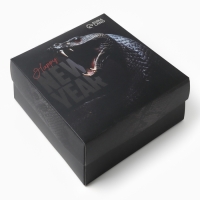 Подарочный набор термос и носки 3 пары KAFTAN New year  р. 41-44 (27-29 см)