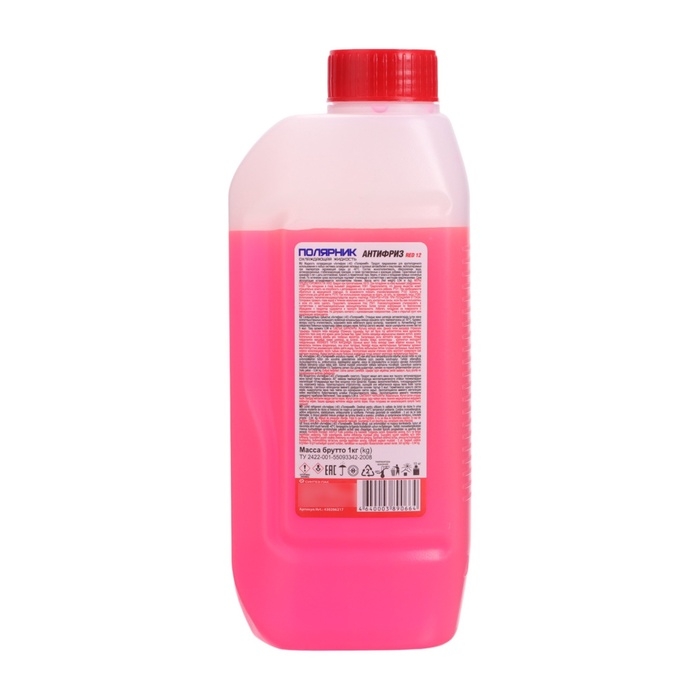 Антфриз «Полярник», -40°C, красный, 1 кг Антфриз «Полярник», -40°C, красный, 1 кг