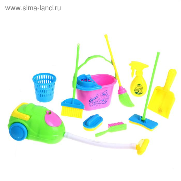 Набор для уборки &laquo;Чистый дом&raquo;, цвет МИКС
