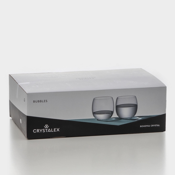 Набор стеклянных стаканов для воды «Баблс», 485 мл, 6 шт Набор стеклянных стаканов для воды «Баблс», 485 мл, 6 шт