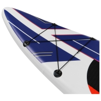 SUP доска гоночная KELPIE 12.6", 381х80х15 см