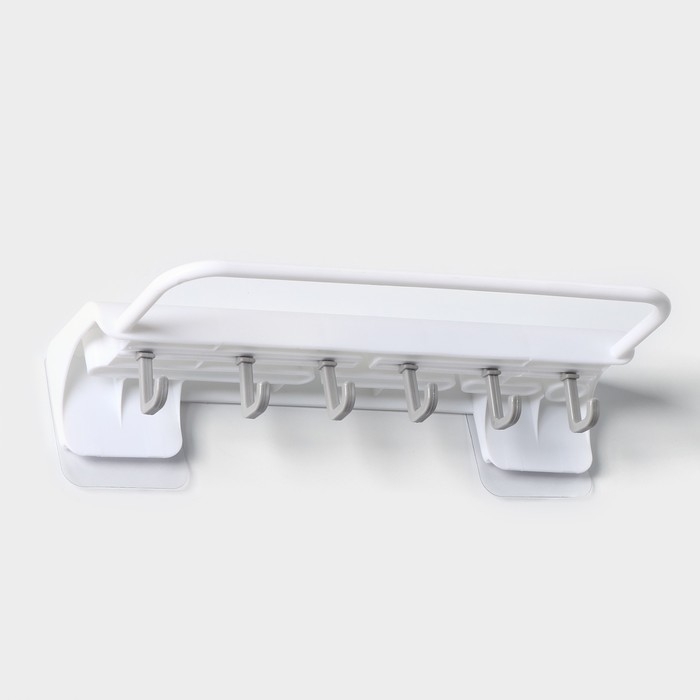 Держатель для ножей и кухонных принадлежностей, 25,5&times;11&times;5 см, цвет белый