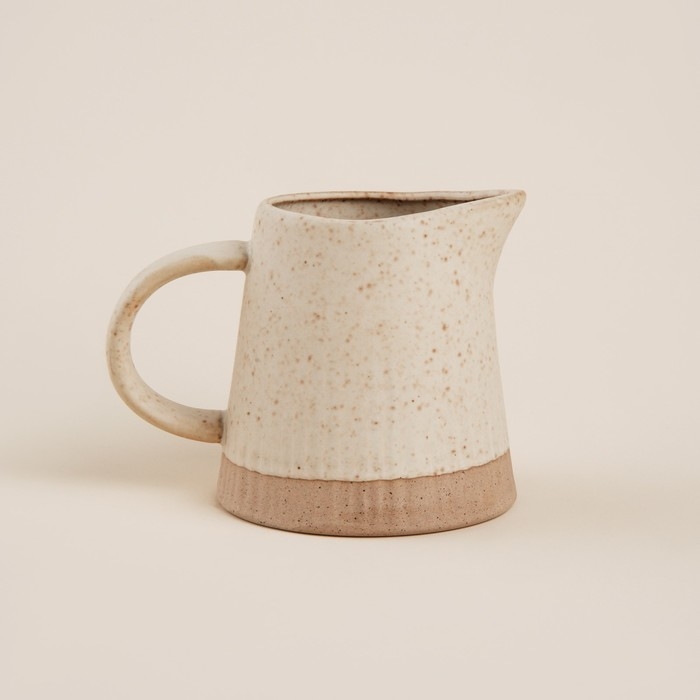 Молочник керамический SL Home &laquo;Виенто&raquo;, 350 мл, 12,5&times;9 см, цвет бежевый