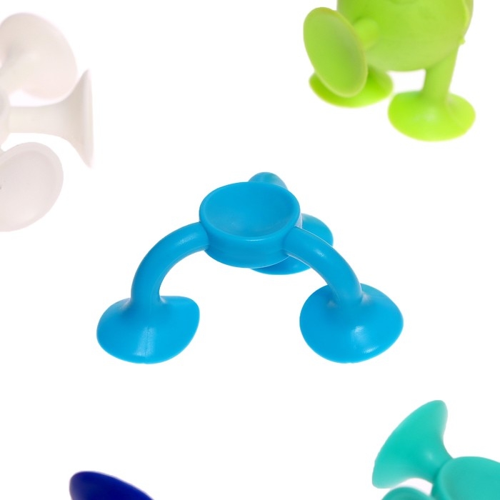 Конструктор &laquo;Забавные присоски&raquo;, 64 детали