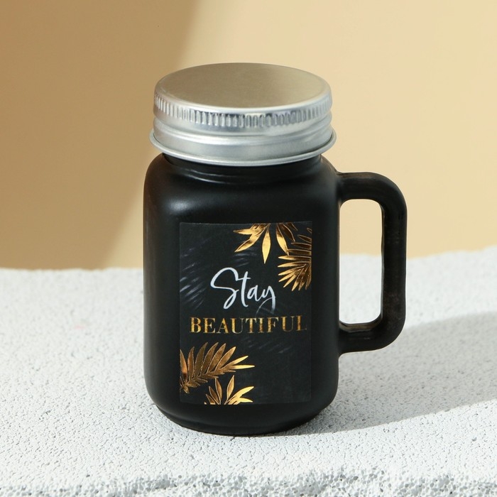 Ароматическая свеча в стекле &laquo;Stay beautiful&raquo;, 7 х 5 см.