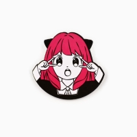 Значки деревянные &laquo;Аниме&raquo; в шоубоксе, 20 шт