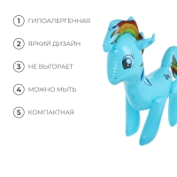 Игрушка надувная &laquo;Единорог&raquo;, 48 см, цвет МИКС