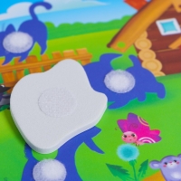 Игра на липучках &laquo;Где чья тень?&raquo; с мягкими деталями