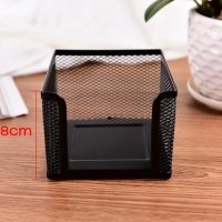 Подставка для бумажного блока, большая, чёрная, сетка