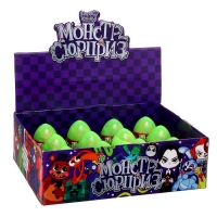Игрушка-сюрприз «Монстр» в яйце, с наклейками Игрушка-сюрприз «Монстр» в яйце, с наклейками