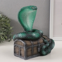 Копилка"КОБРА НА СУНДУКЕ " 20 х 17 х 12 см. Копилка"КОБРА НА СУНДУКЕ " 20 х 17 х 12 см.