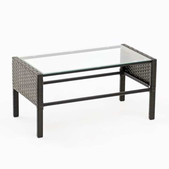 Набор садовой мебели Набор садовой мебели "Ангкор": диван, 2 кресла и стол, плетение: искусственный ротанг, мокко