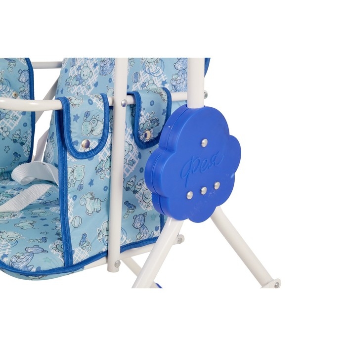 Качели детские напольные &laquo;Малыш. Фея&raquo;, цвет синий