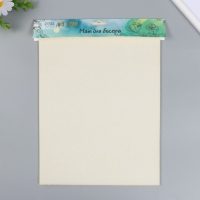 Мат для бисероплетения цвет МИКС толщина 3,2 мм 30х23 см Мат для бисероплетения цвет МИКС толщина 3,2 мм 30х23 см