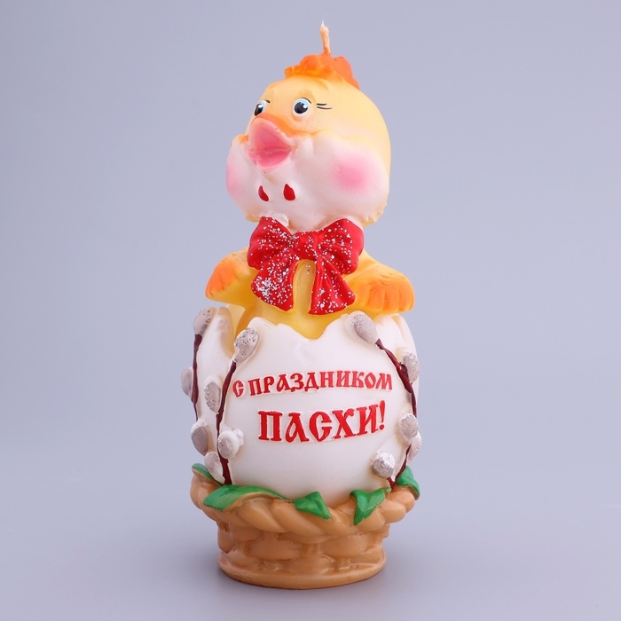 Декоративная свеча «Пасхальный цыпленок» Декоративная свеча «Пасхальный цыпленок»