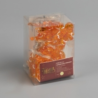 Гирлянда &laquo;Нить&raquo; 2 м роса с насадками &laquo;Пряничный человечек&raquo;, IP20, серебристая нить, 20 LED, 2 режима, батарейки ААх2 (нет в комплекте), свечение тёплое белое