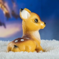 Копилка "Олененок" цветной 16х11х17см