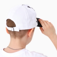 Кепка детская для мальчика &laquo;Аниме&raquo;, цвет белый, р-р 52-54 5-7 лет