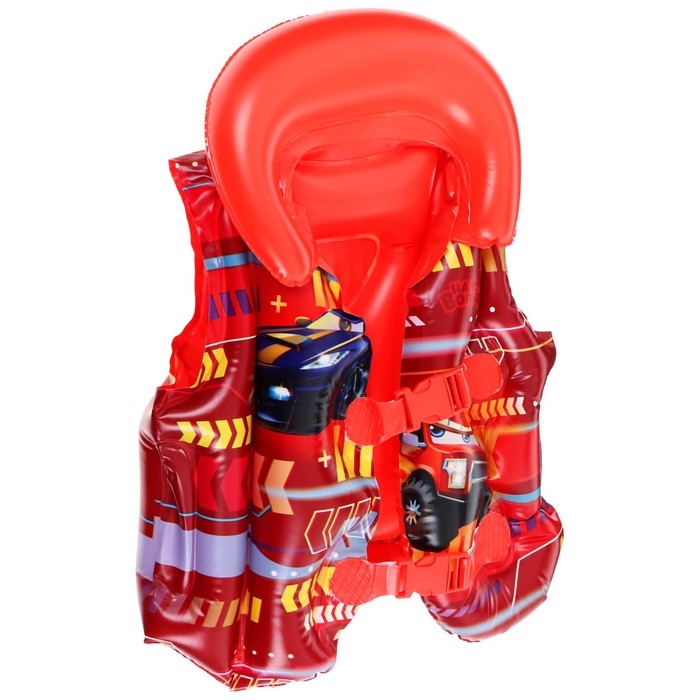 Жилет надувной «На волне: Машинки», детский, 51 х 46 см Жилет надувной «На волне: Машинки», детский, 51 х 46 см