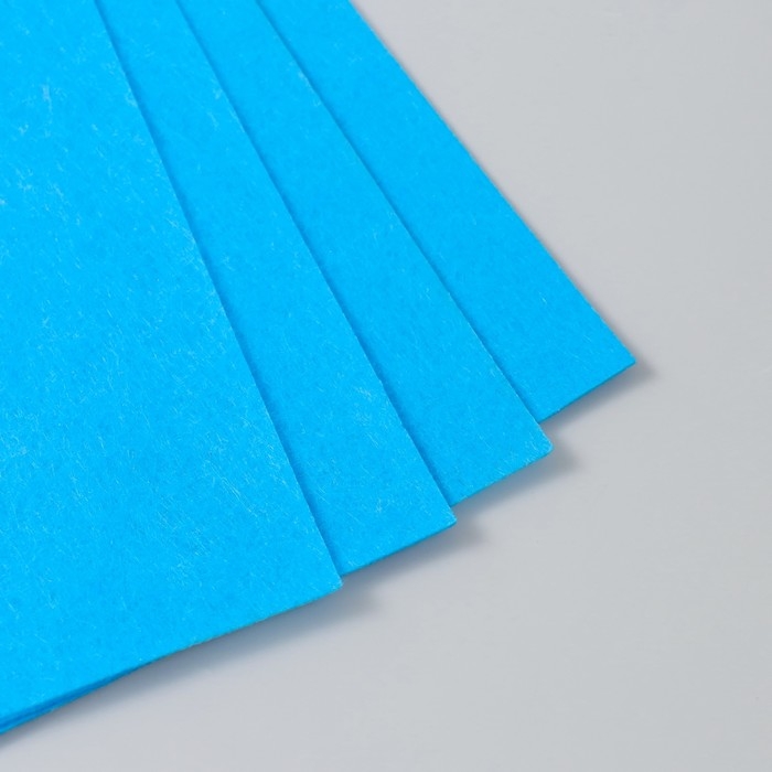 Фетр 1 мм Фетр 1 мм "Джинсовый" набор 4 листа 30х40 см