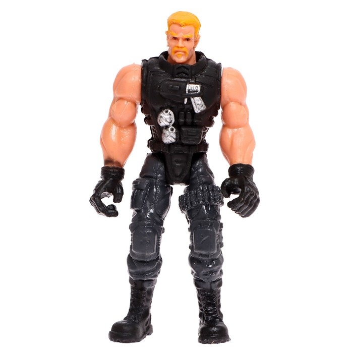 Фигурка героя «Спецназ», с аксессуарами, 10х5 см, МИКС Фигурка героя «Спецназ», с аксессуарами, 10х5 см, МИКС