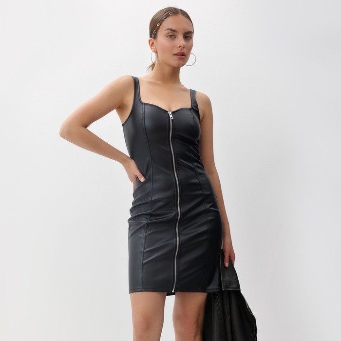Платье женское MIST кожаное, р. XL Платье женское MIST кожаное, р. XL