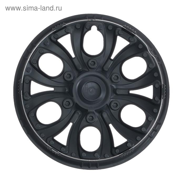 Колпаки колесные R15 Колпаки колесные R15 "Пилот" серебристый, набор 4 шт