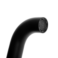 Cмеситель для кухни Accoona A4490F-3, однорычажный, высокий излив, латунь, черный Cмеситель для кухни Accoona A4490F-3, однорычажный, высокий излив, латунь, черный