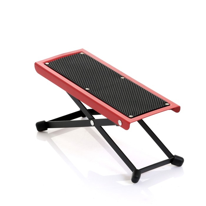 Подставка под ногу гитариста, красная, 25,5 х 10,5 х 12,5-25,5 см Подставка под ногу гитариста, красная, 25,5 х 10,5 х 12,5-25,5 см