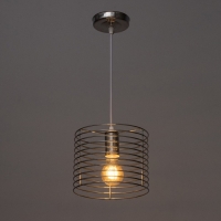 Люстра Кронис Подвес BayerLux цвет хром 1х40Вт цоколь E27 Люстра Кронис Подвес BayerLux цвет хром 1х40Вт цоколь E27