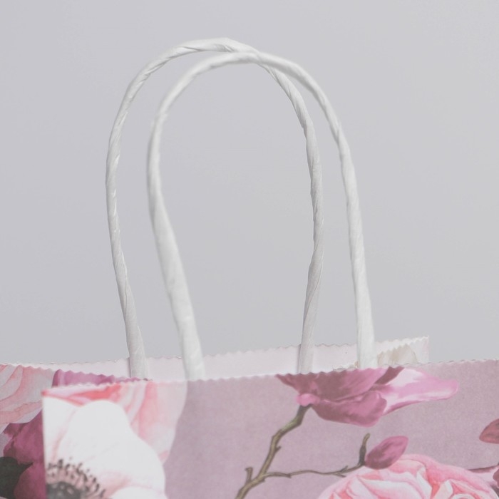 Пакет подарочный крафтовый, упаковка, &laquo;Для тебя&raquo;, 12 х 21 х 9 см