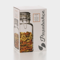 Банка для сыпучих продуктов стеклянная Cremlin 1,3 л, с крышкой