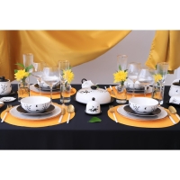 Блинница Доляна &laquo;Весенний вечер&raquo;, d=23 см, цвет белый