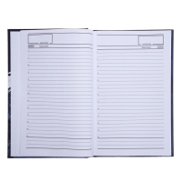 Ежедневник недатированный А5, 128 листов "ГОРЫ", твёрдая обложка, глянцевая ламинация