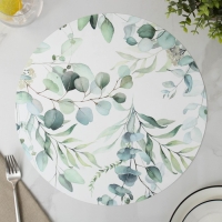 Салфетка сервировочная на стол &laquo;Акварель&raquo;, d=36 см
