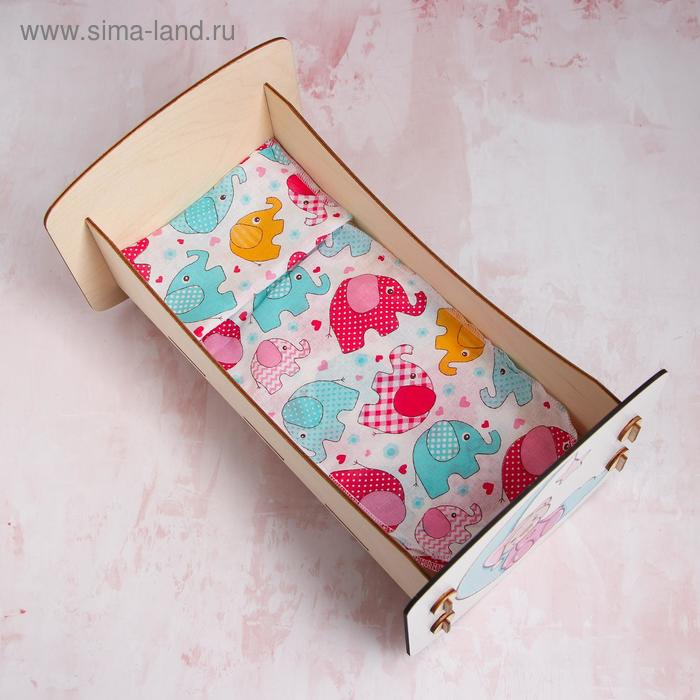 Кроватка для кукол до 32 см &laquo;Соня&raquo;, серия &laquo;Облака&raquo;