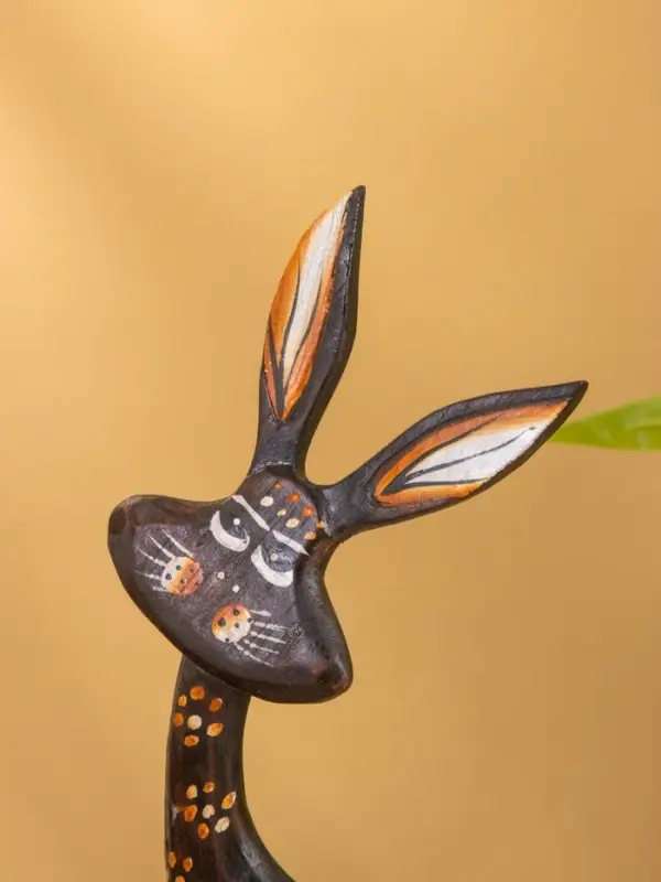 Сувенир на подставке &laquo;Заяц&raquo;, 12&times;4.5&times;24.5 см, дерево, МИКС