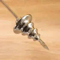 Гаситель для свечей "Ёлочка со звездой" алюминий 33,5х5х8 см