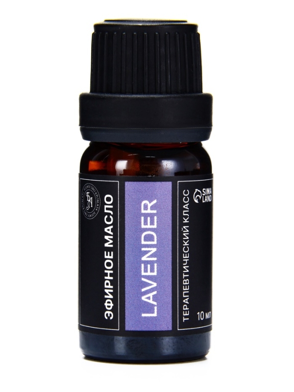 Набор эфирных масел "Лаванда, эвкалипт, лемограсс...", 6 шт по 10 мл, в коробке