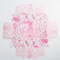 Коробка для кондитерских изделий с PVC крышкой &laquo;Приятных моментов&raquo;, 11.5 х 11.5 х 6 см