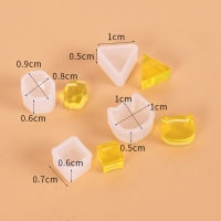 Форма силиконовая универсальная &laquo;Сережки-пусеты&raquo;, набор 8 шт. (4 вида)