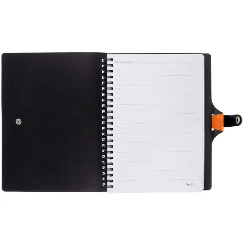 Ежедневник Strep Front на заказ, недатированный, оранжевый