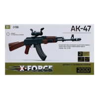 Автомат АК-47, стреляет орбизами, работает от аккумулятора Автомат АК-47, стреляет орбизами, работает от аккумулятора