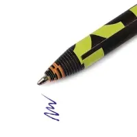 Ручка-эко, шариковая, синяя паста, 1.0 мм &laquo;Чёрный неон&raquo; PROвыбор.
