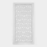 Форма для шоколада &laquo;Лепестки&raquo;, пластик, 20.5&times;10&times;1 см, прозрачная